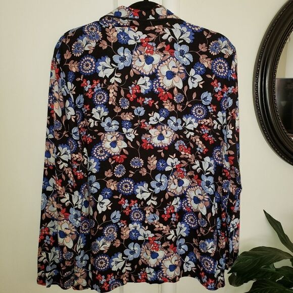 Beltaine Naomi Jacquard Floral Print Top - Picture 8 of 8